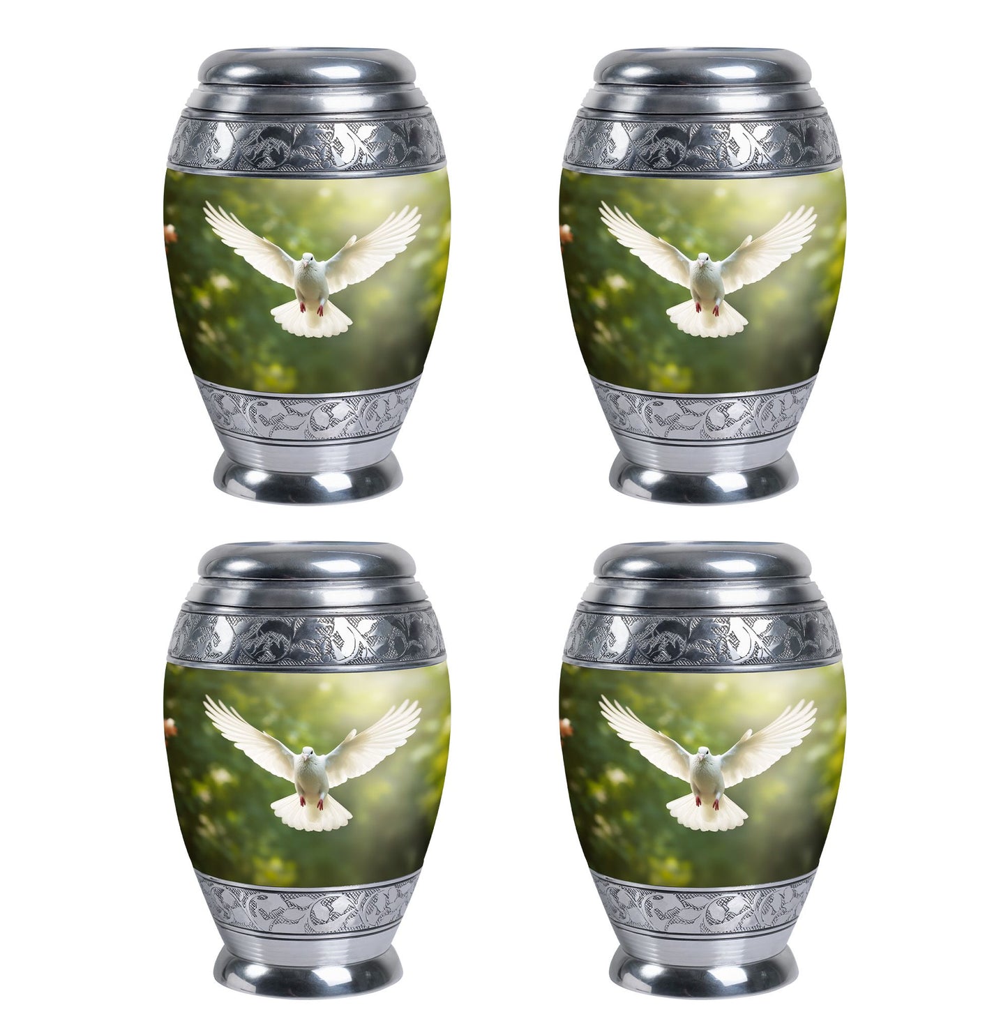 Classic Dove Cremation Urn 3 inch.