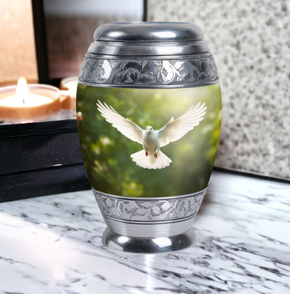 Classic Dove Cremation Urn 3 inch.