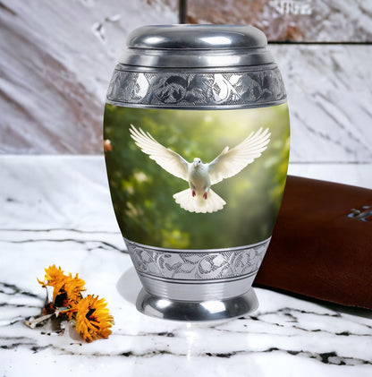 Classic Dove Cremation Urn 3 inch.