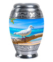 Dove Cremation Urn, classic design, personalized engraving.