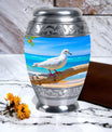 Dove Cremation Urn, classic design, personalized engraving.