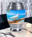 Dove Cremation Urn, classic design, personalized engraving.