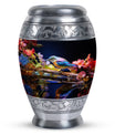 Classic Sparrow Urn made of Aluminium for Adult Cremation