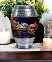 Classic Sparrow Urn made of Aluminium for Adult Cremation