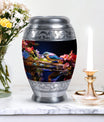 Classic Sparrow Urn made of Aluminium for Adult Cremation