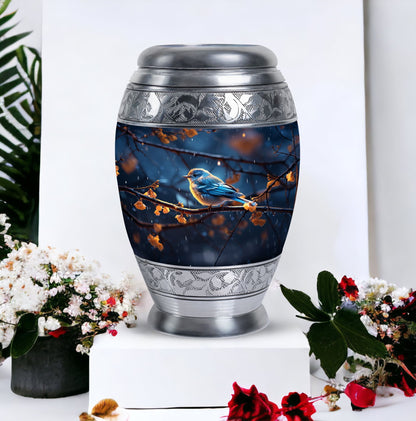 Red Sparrow Classic Urn for ashes.