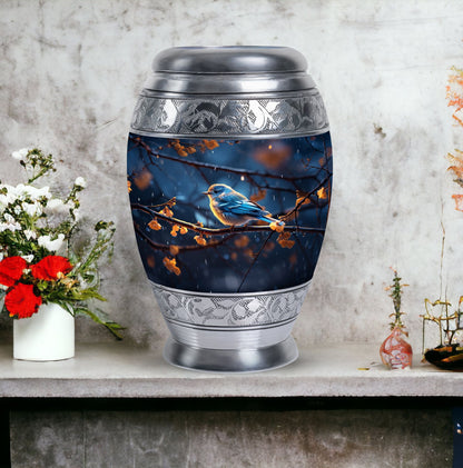 Red Sparrow Classic Urn for ashes.