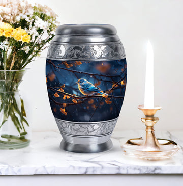 Large Urn with 2 Mini Urn