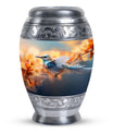 3 inch classic Sparrow urn for adult ashes, customizable.