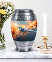 3 inch classic Sparrow urn for adult ashes, customizable.