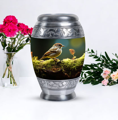 Classic Sparrow Urn for human ashes.