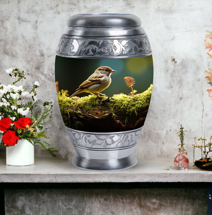 Classic Sparrow Urn for human ashes.