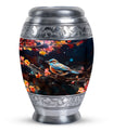 Classic Sparrow Urns for Ashes, Large Aluminium Memorial Urn.