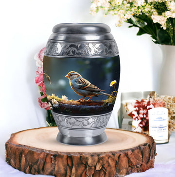 Large Urn with 2 Mini Urn