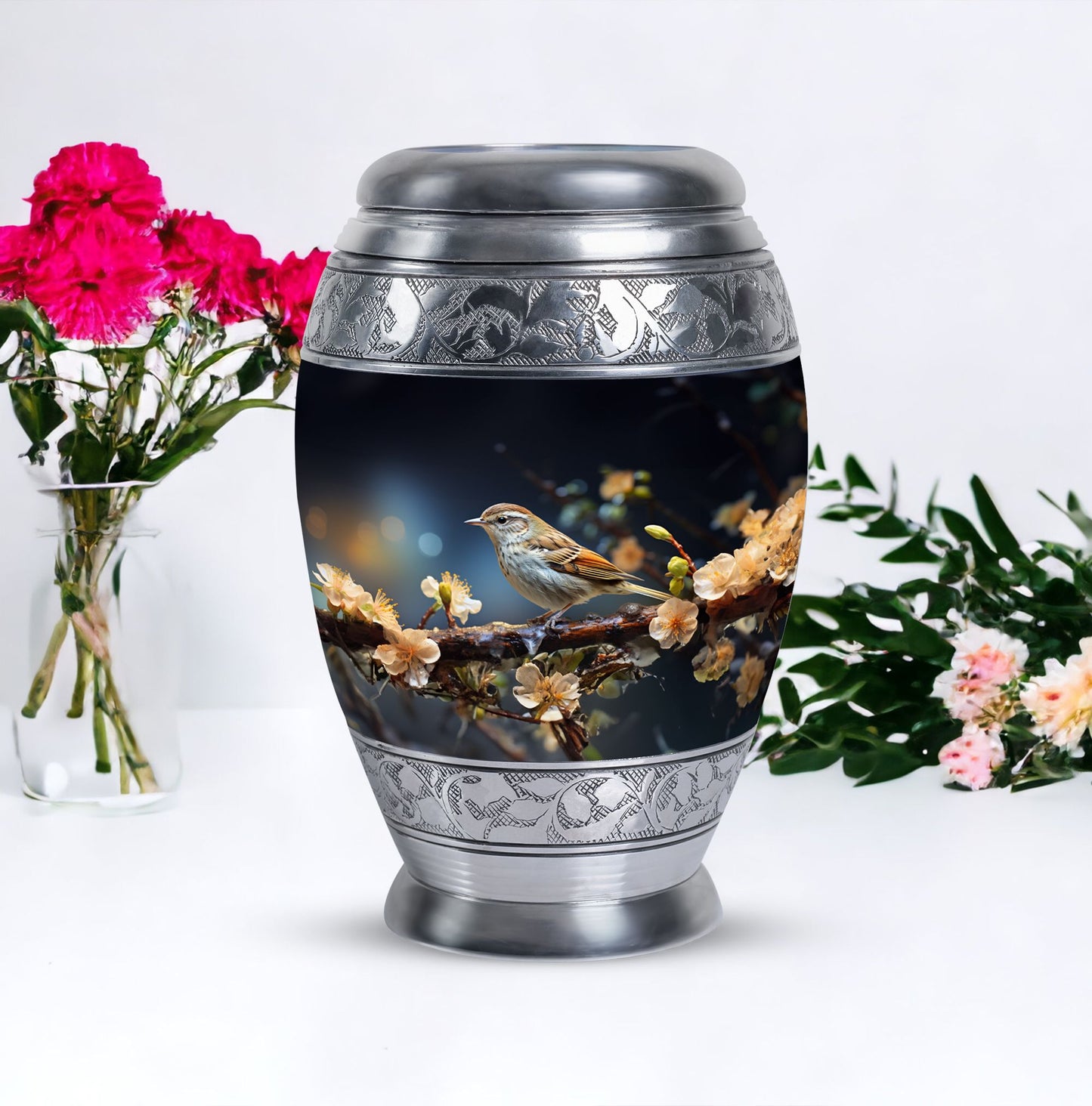 Classic 3-inch Sparrow Urn for cremation.