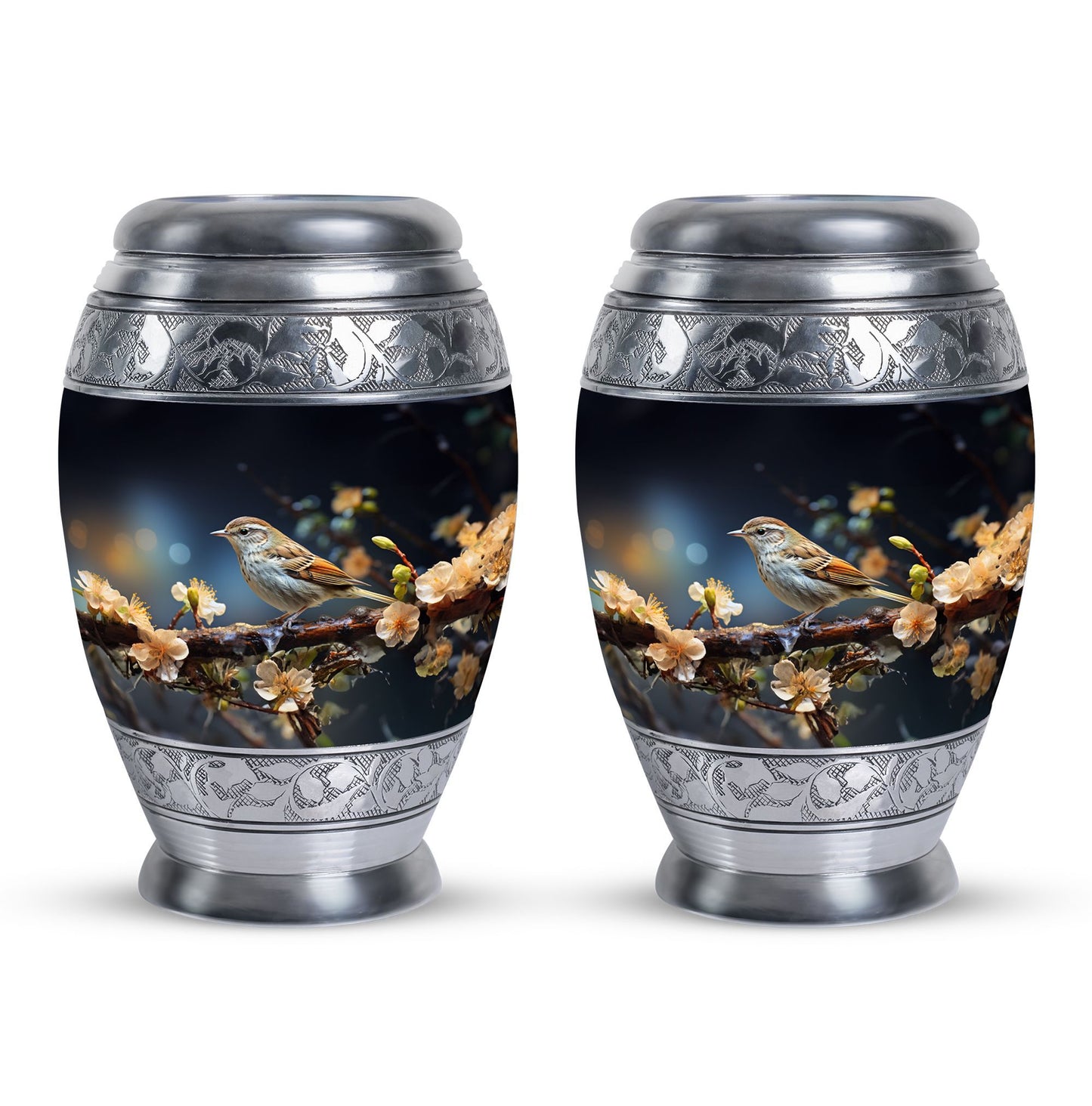 Classic 3-inch Sparrow Urn for cremation.