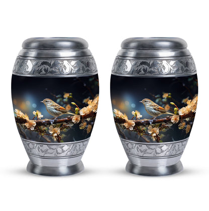 Classic 3-inch Sparrow Urn for cremation.
