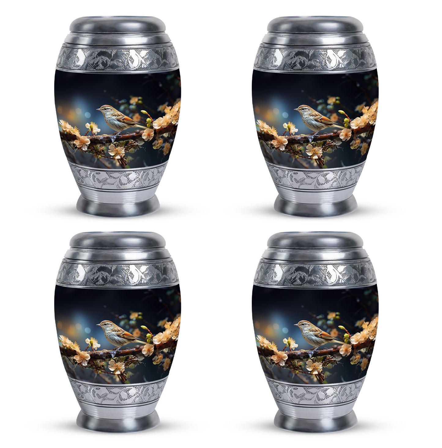 Classic 3-inch Sparrow Urn for cremation.