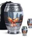 Phoenix Bird Memorial Cremation Urn | Unique Phoenix Container