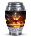 Classic 3-inch Fire Red Phoenix Urn