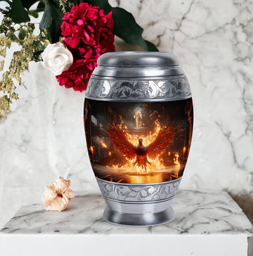 Large Urn with 4 Small Urn