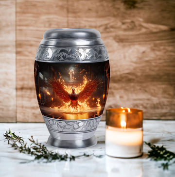 Large Urn with 2 Mini Urn