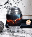 Phoenix Cremation Urn, large classic urn for ashes