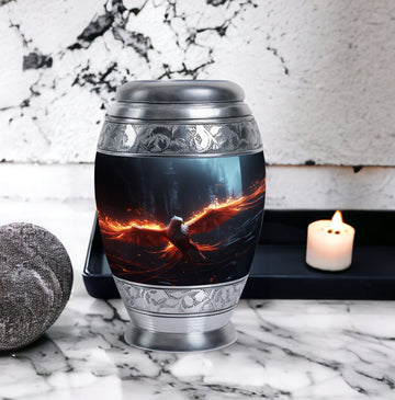 Large Urn with 4 Small Urn