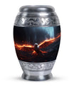 Phoenix Cremation Urn, large classic urn for ashes