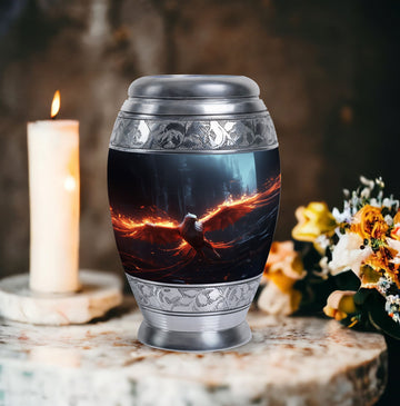 Large Urn with 2 Mini Urn