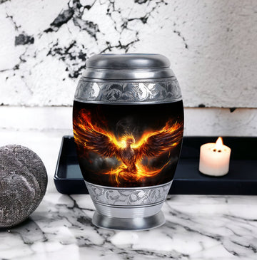 Large Urn with 4 Small Urn