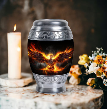 Large Urn with 2 Mini Urn