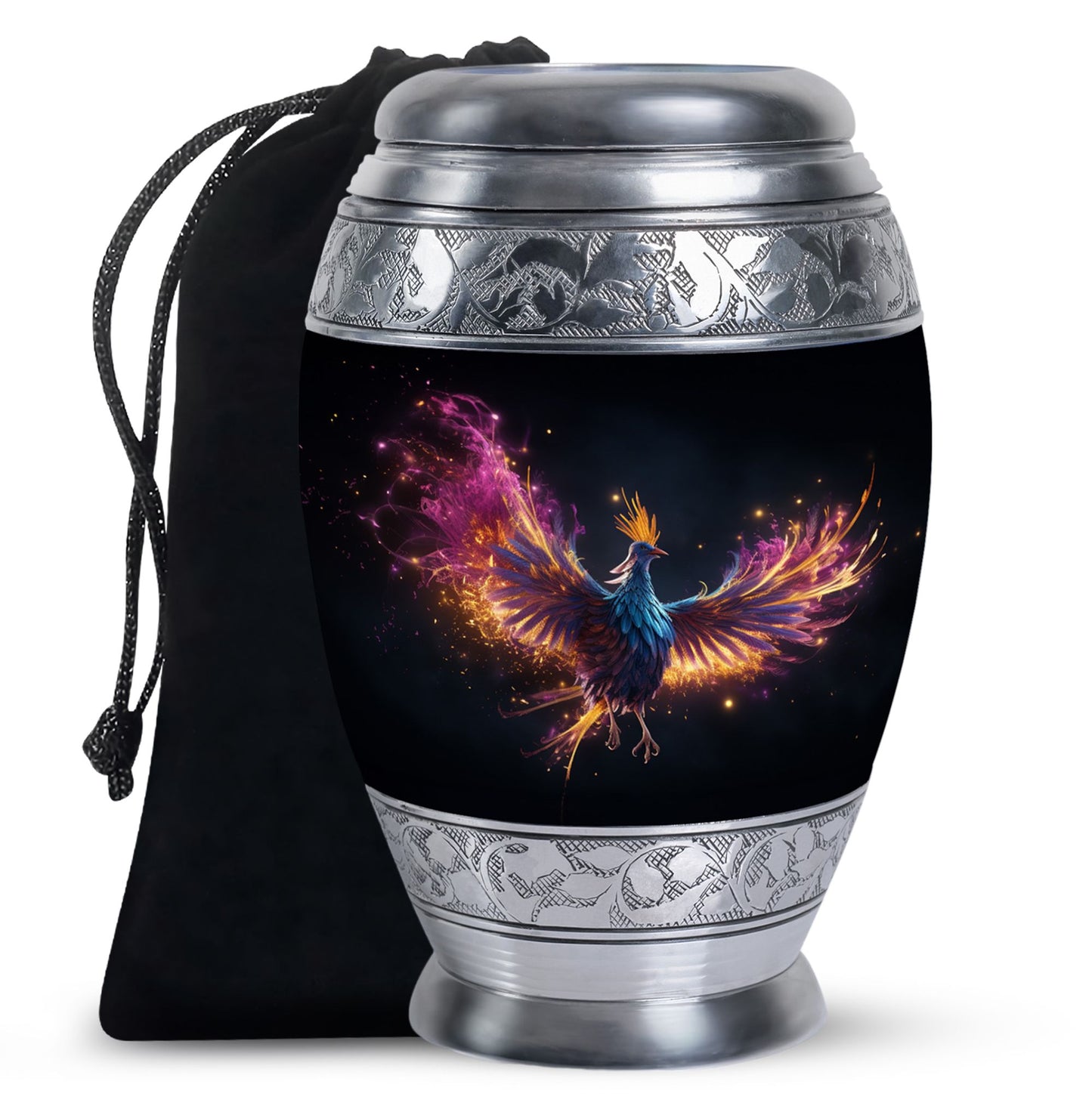 Unique Phoenix Urns for Men - Adult Cremation Ashes Urns for Dad
