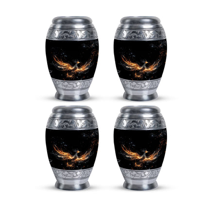 Shining Phoenix large Urn for human ashes.