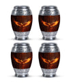 Phoenix Urn, Classic 3 inch Large Aluminium Cremation Urns.
