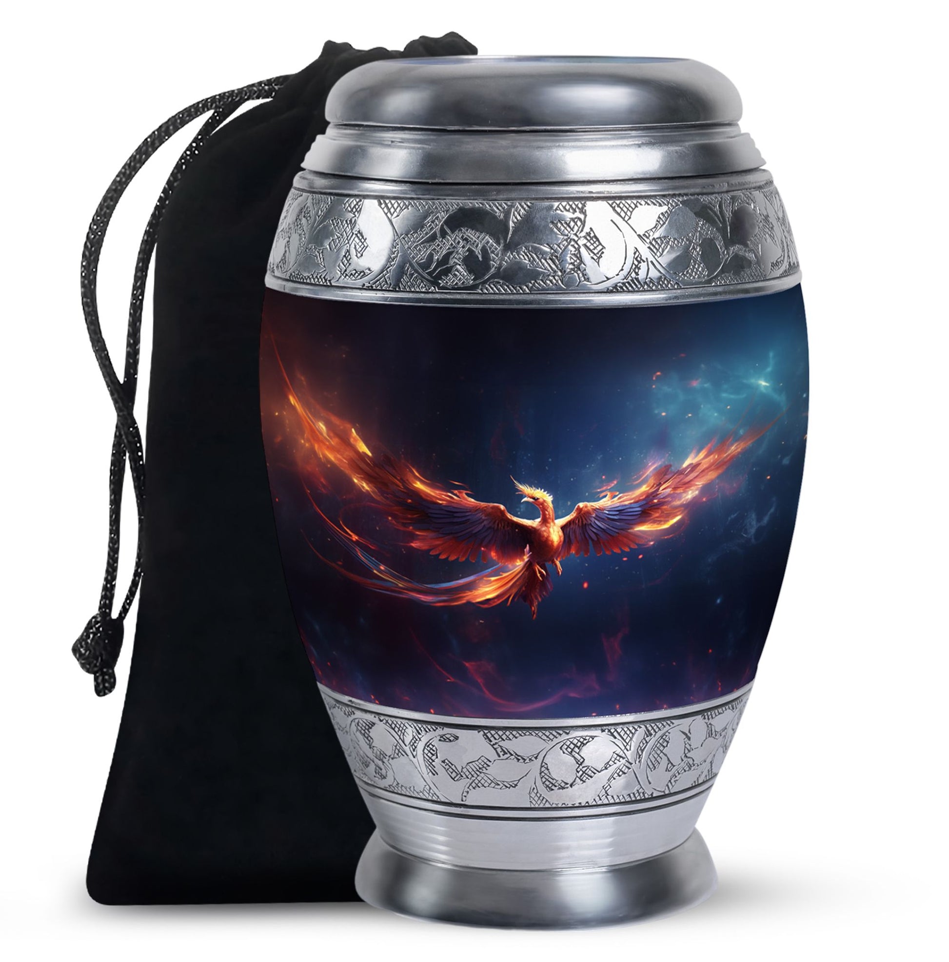 Beautiful Phoenix Urn for Human Ashes - Urns for Men & Women