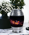 Colorful Sparrow Memorial Urn, a classic aluminium urn