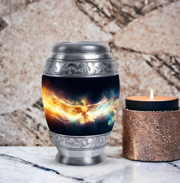 Large Urn with 4 Small Urn