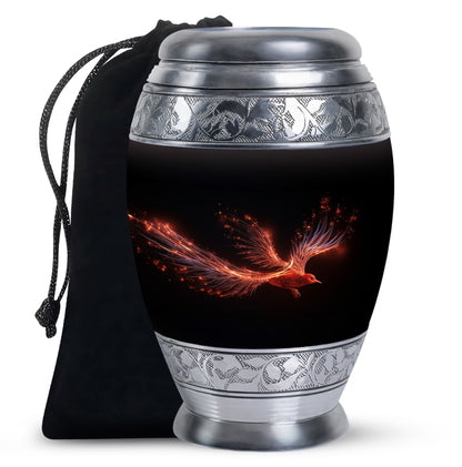 Unique Phoenix Memorial Urn for Men - Urns For Human Ashes