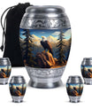 Eagle In Mountain Cremation Urn - Urn For Ashes For Dad