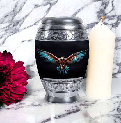 Eagle Spreading Wings Cremation Urn.