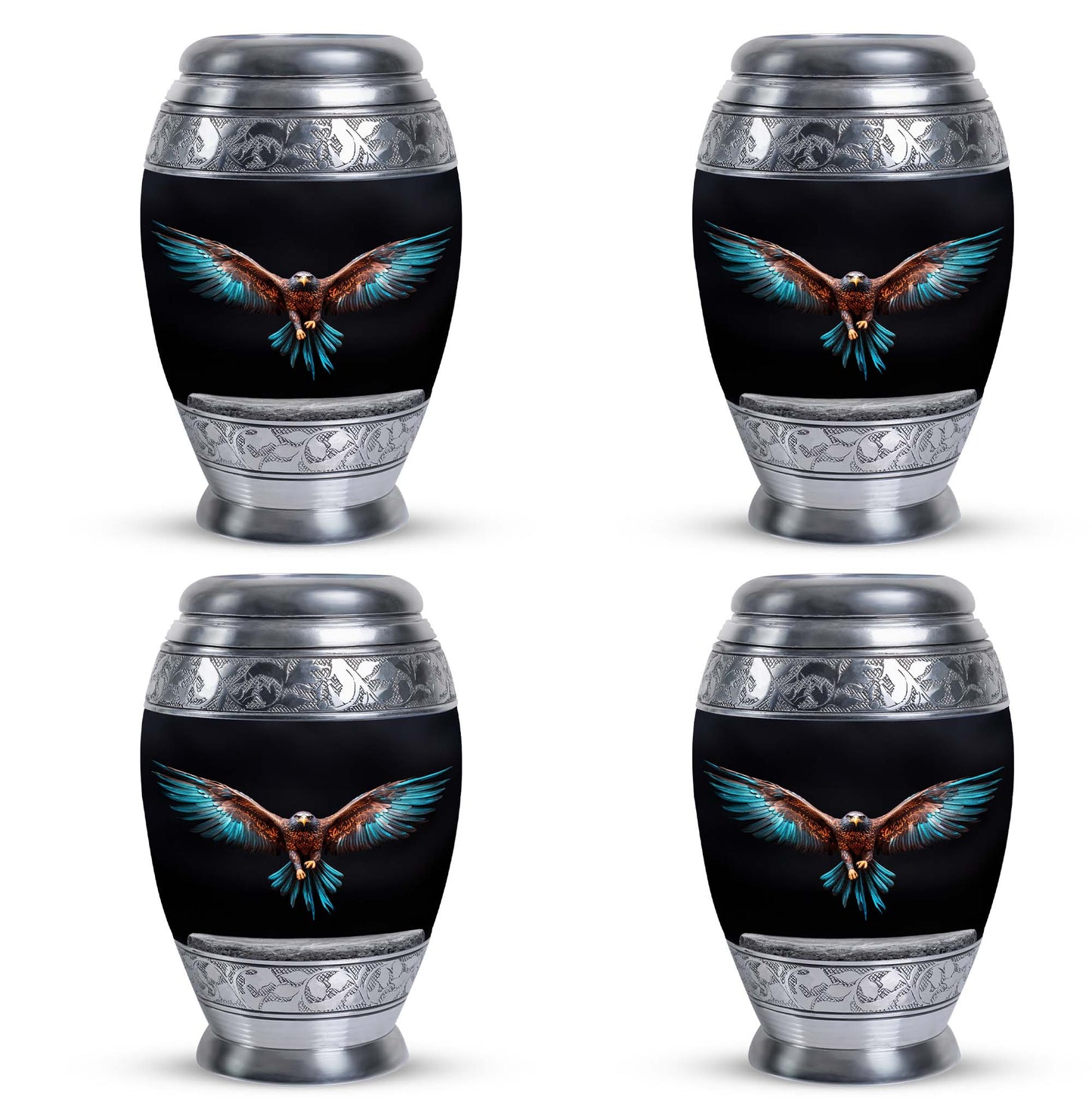 Eagle Spreading Wings Cremation Urn.