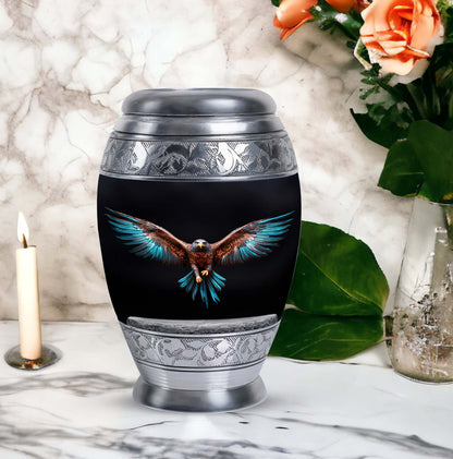 Eagle Spreading Wings Cremation Urn.