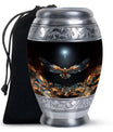 Phoenix Elegant Eagle Cremation Treasury - Symbolic Sanctuary