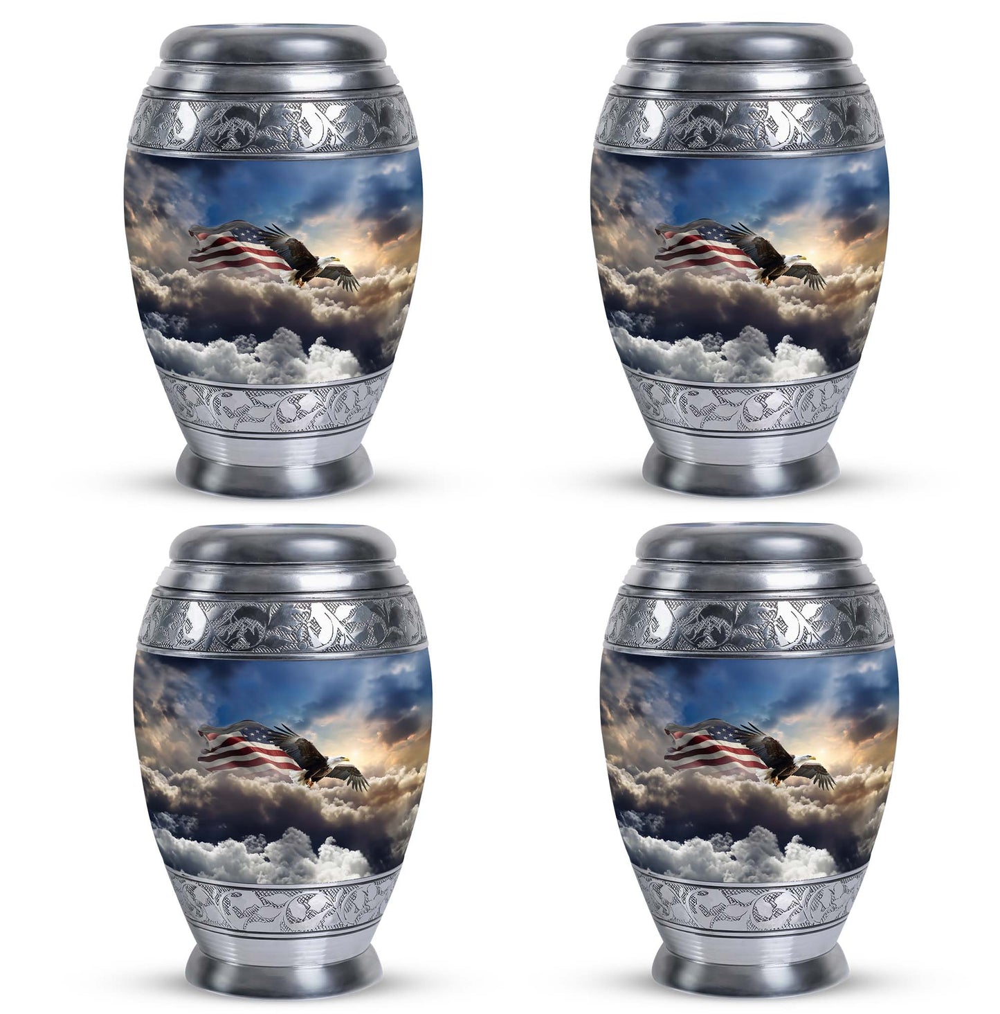 Eagle Memorial Urn, classic large urn for ashes.