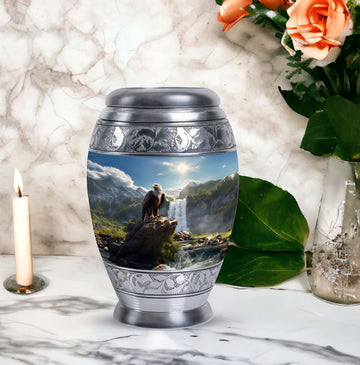 Large Urn with 2 Mini Urn