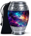 Galaxy Cremation Urn for Ashes – Cosmic Memorial Keepsake Urns For Women