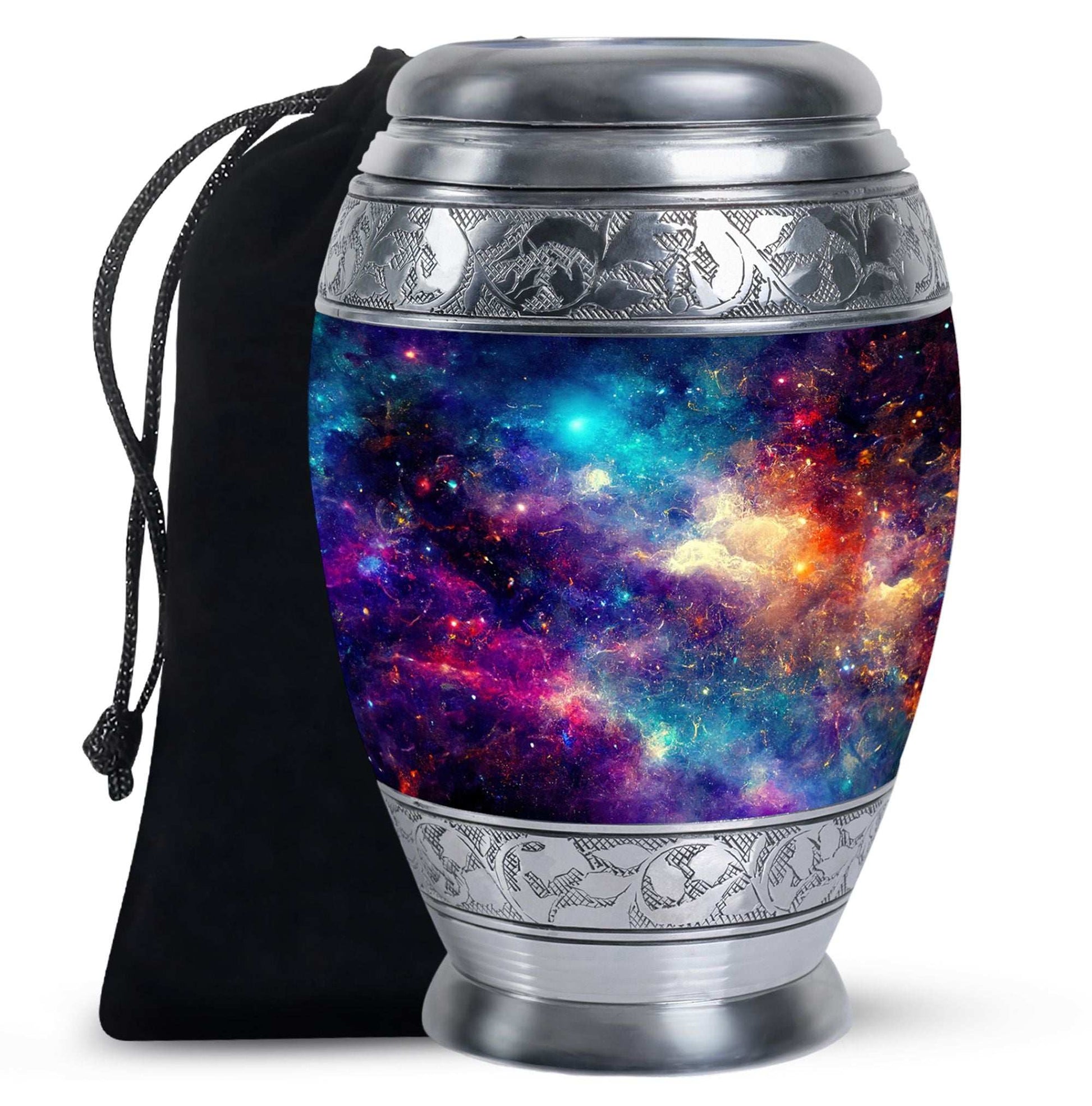 Galaxy Cremation Urn for Ashes – Cosmic Memorial Keepsake Urns For Women