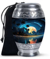 Full Moon Ocean Memorial Urn – Beach Cremation Urn for Ashes