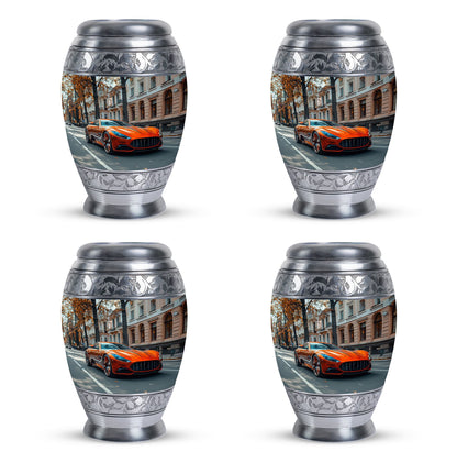  Car Urn 3 Inch Keepsake Pack of 4